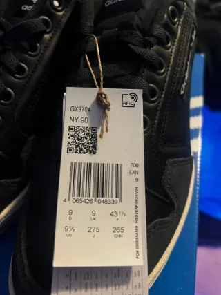 Zapatillas Adidas NY90 Negras Nuevas