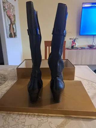 Stivali alti donna neri
