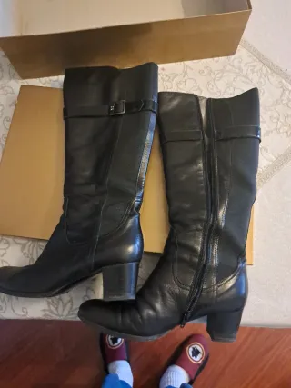 Stivali alti donna neri