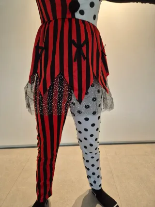 Disfraz de payaso infantil, usado una vez.