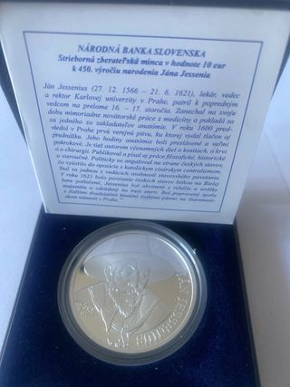 Moneda 10€ Plata Eslovaquia 2016