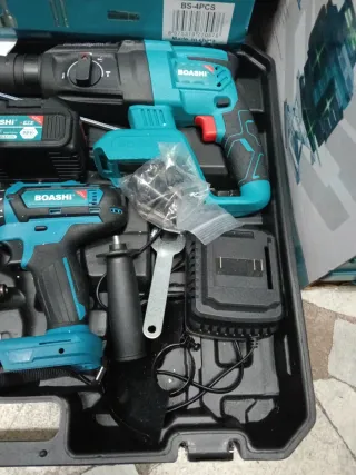 Kit 4 Utensili BOASHI 88V Doppia Batteria