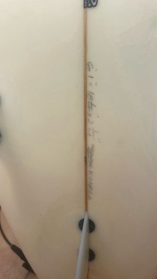 Tabla de surf con leash