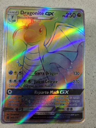 Dragonite GX UNM 248 Carta Pokémon