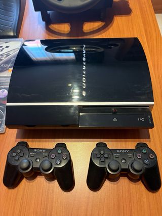 PS3 + Volante Logitech Driving Force Pro + Juegos