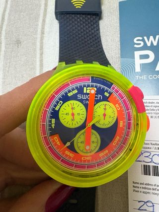 Orologio Swatch Neon Cronografo