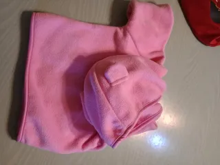 Giacchino bimba rosa con cappuccio