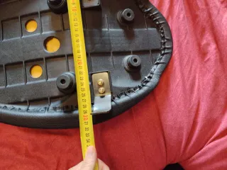 Asiento de moto negro acolchado Grand Voyage nuevo