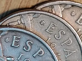 Lote 6 mone 50cts níquel 1949 *51*52*53*54*56*62