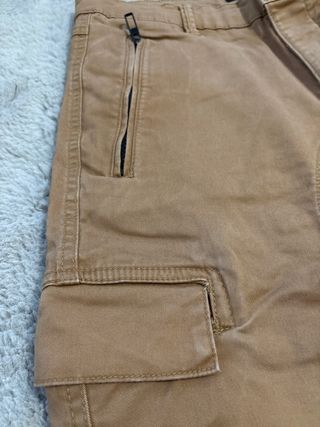 Pantaloni cargo Clayton marroni taglia S