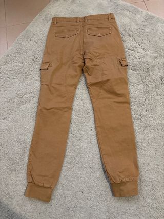 Pantaloni cargo Clayton marroni taglia S