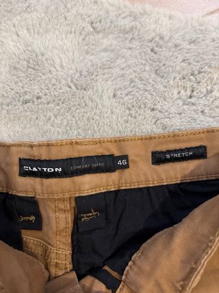 Pantaloni cargo Clayton marroni taglia S