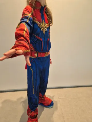 Disfraz Capitana Marvel Talla 6-8
