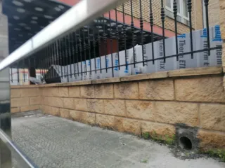 Verja de hierro fundido mas 3 puertas