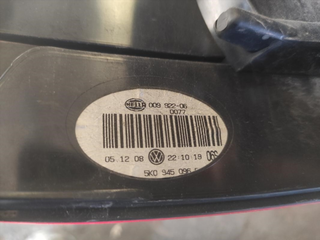 Piloto trasero derecho 5K0945096F Volkswagen