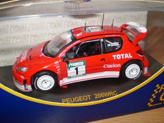 Peugeot 206 WRC Rallye New Zealand 2003 1/43