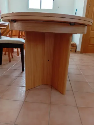 Mesa de comedor extensible madera