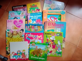 Lote libros infantiles en buen estado