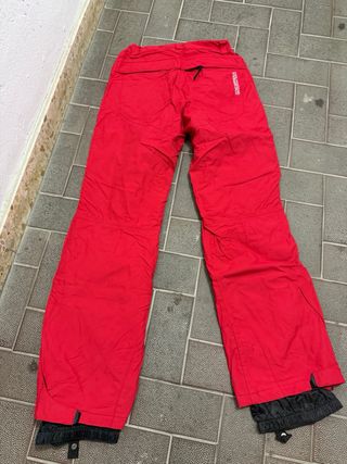 Traje de esquí Icepeak mujer blanco y rojo