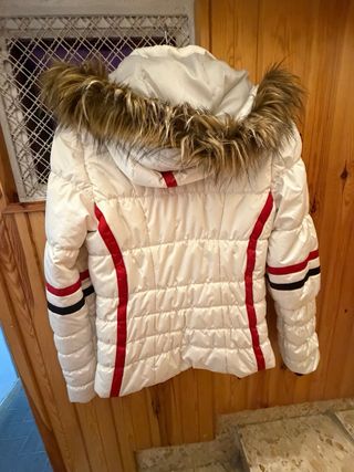 Traje de esquí Icepeak mujer blanco y rojo