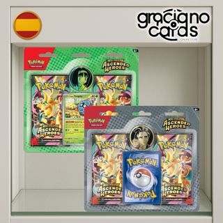 Blister Héroes Ascendentes Moneda | 2 sobres ESP
