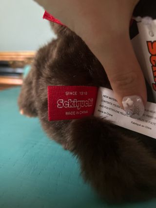 Monchhichi peluche marrón