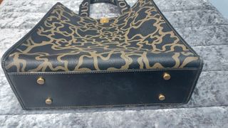 Bolso Tous Kaos Mini Lines original Negro y Dorado