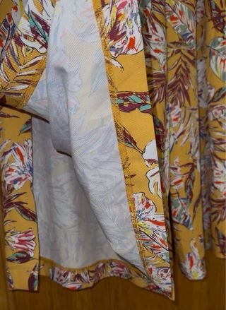 Pantalones anchos estampados