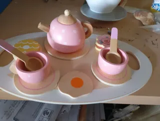 Juguetes Cocinita Madera Tostadora Pan