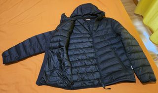 Chaqueta Napapijri Aerons, Negra, t. M, capucha