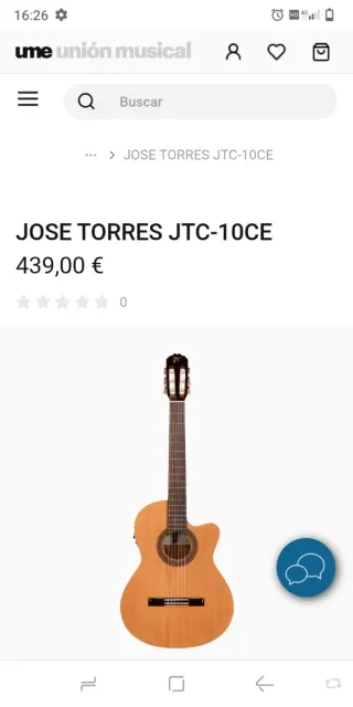 Guitarra Clásica JTC-10CE