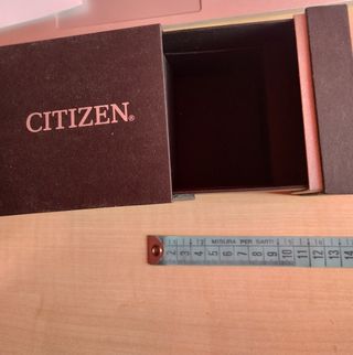 Scatola porta orologio Citizen