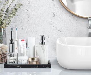 Luxspire Bandeja Rectangular Antideslizante de Res