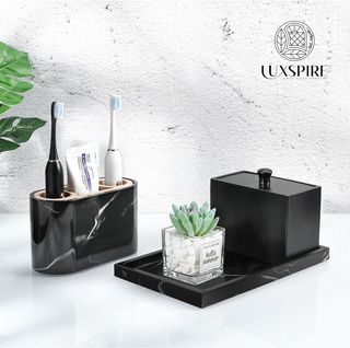 Luxspire Bandeja Rectangular Antideslizante de Res