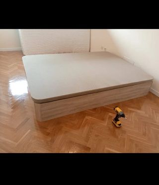 Base de cama de madera