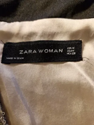 Chaqueta Zara Lentejuelas Talla M