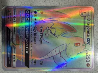 Dragonite GX SM156 Carta Pokémon