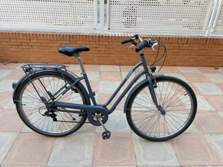 Bicicleta Btwin Talla L Gris