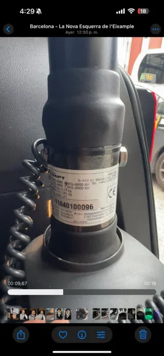 Grua coche Carolift 6900