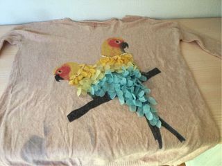 Jersey Sweewë Paris Talla Única Pájaros