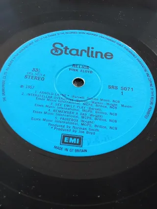 LP Disco in Vinile - Pink Floyd - Relics