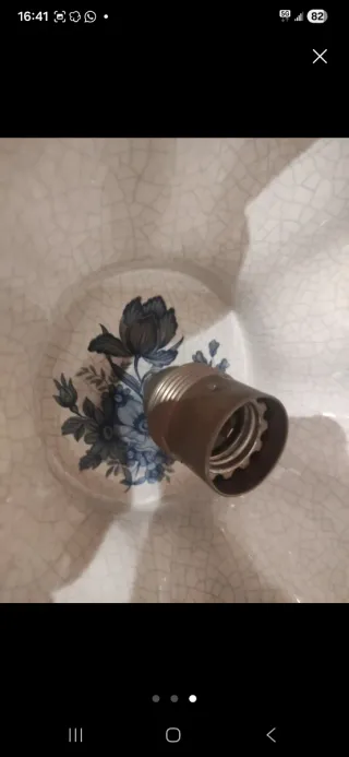 Lámpara de techo de cerámica