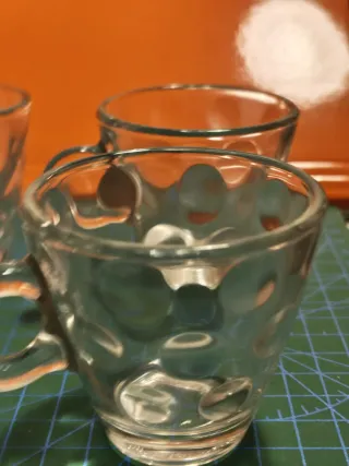 Sei tazzine in vetro Bormioli Rocco