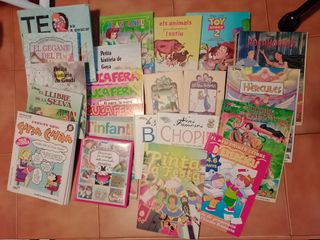 Lote de libros infantiles en catalan