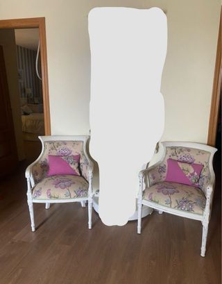 Conjunto 2 Sillones Estilo Clásico