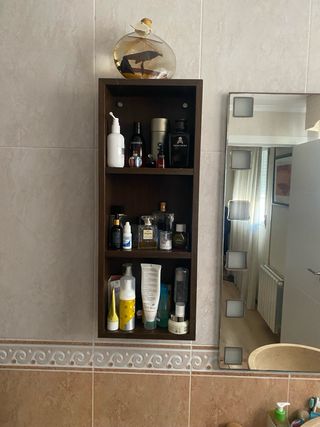 Mueble de baño Amado Salvador color wengue