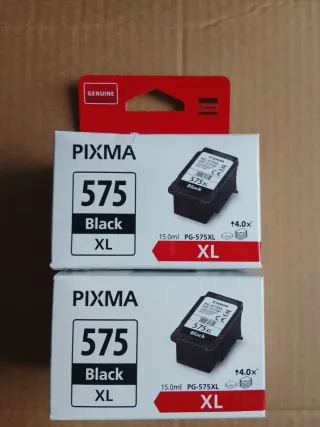 2 Tintas Canon PIXMA 575XL Black