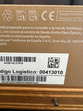 Router Smart WiFi 6 Go Movistar y O2