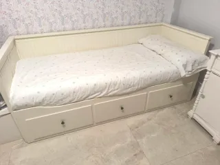 Diván Cama Ikea Hemnes Blanco