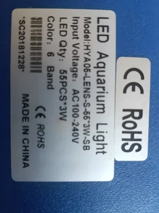 Luz LED Acuario marino/plantado